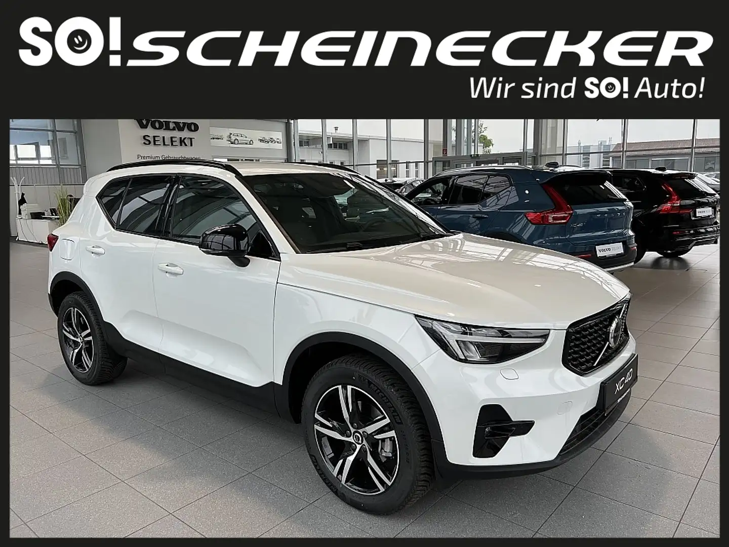 Volvo XC40 T2 Plus Dark Aut. Blanc - 1