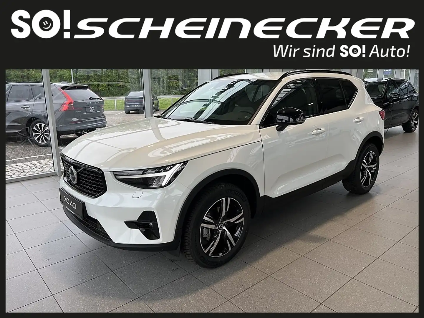 Volvo XC40 T2 Plus Dark Aut. Blanc - 2