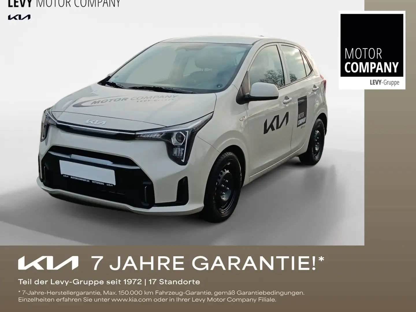 Kia Picanto 1.0 Vision SpurH LM KlimaA Navi PDC AUT Beige - 1