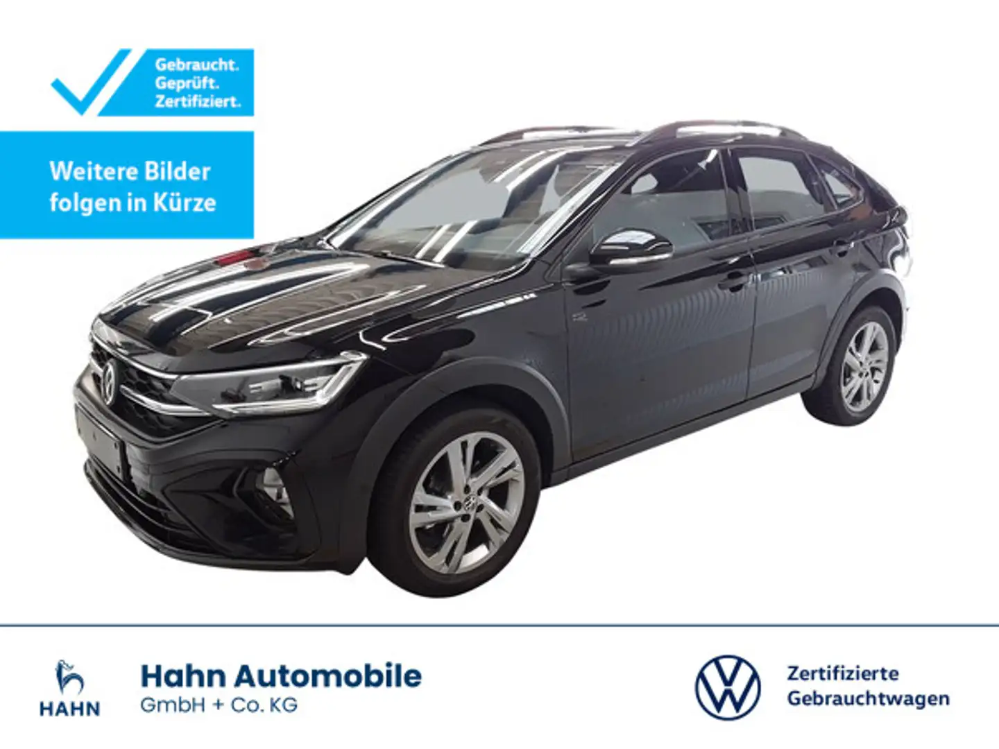 Volkswagen Taigo 1.5TSI DSG R-Line Matrix Navi AHK CAM ACC Noir - 1