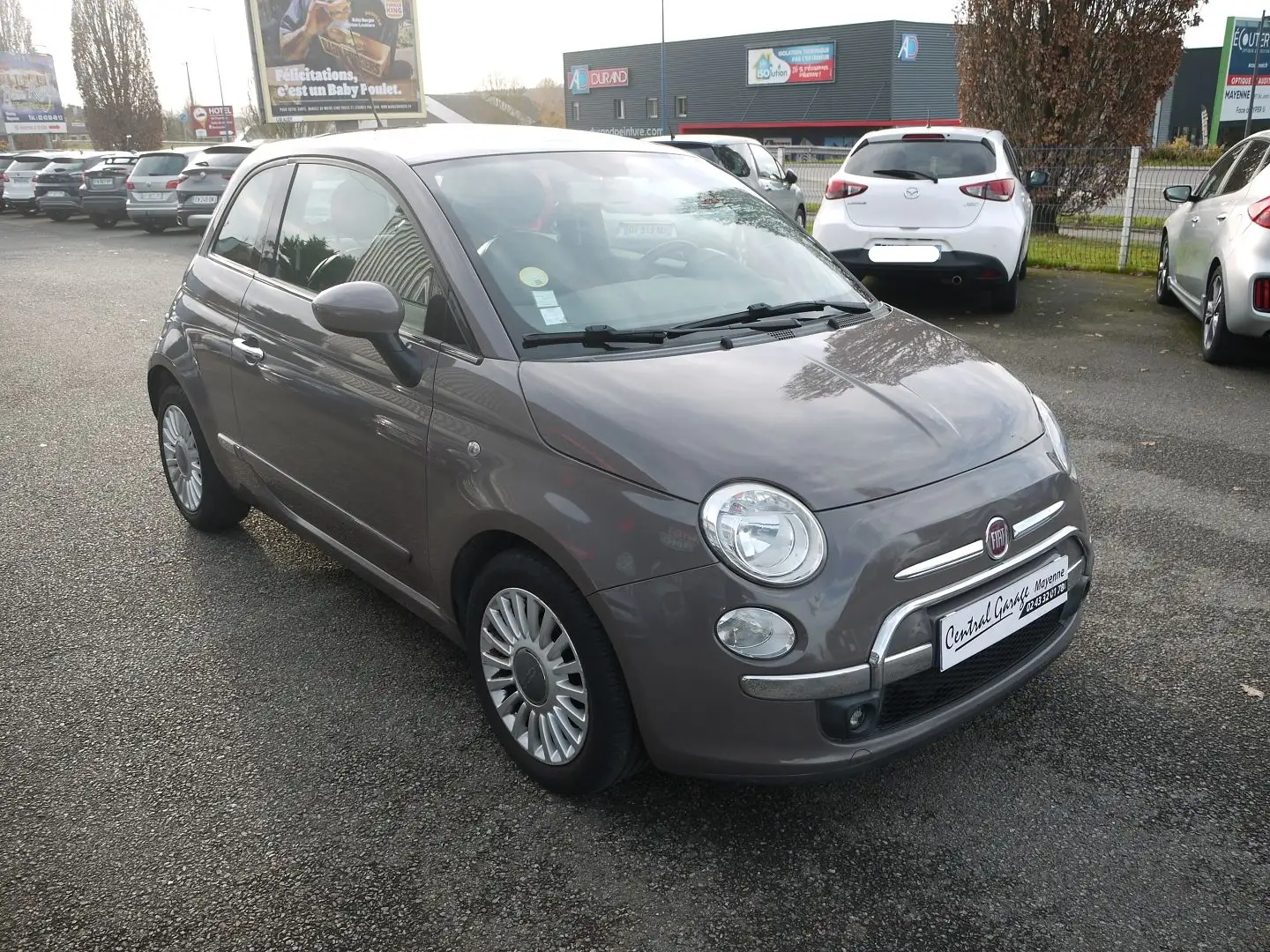 Fiat 500L 1.2 8V 69CH LOUNGE DUALOGIC Gris - 1