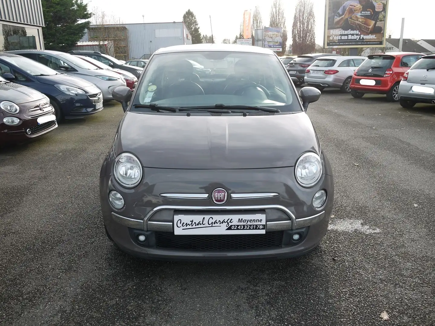 Fiat 500L 1.2 8V 69CH LOUNGE DUALOGIC Gris - 2