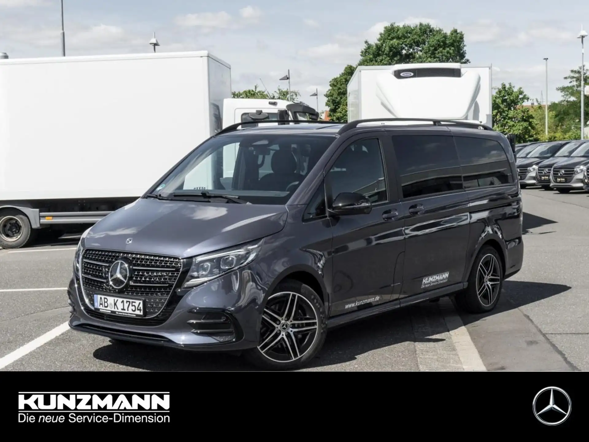 벤츠 Mercedes-Benz V 250 d 4MATIC AVANTGARDE Lang AMG Night 360° 2026 건메탈 사진 1