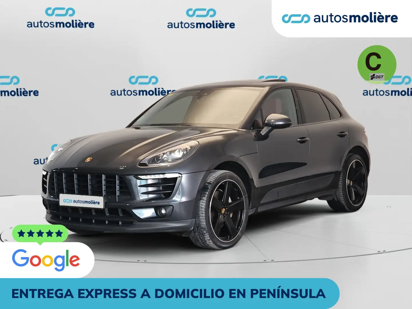 Porsche Macan S Aut. Gris - 1
