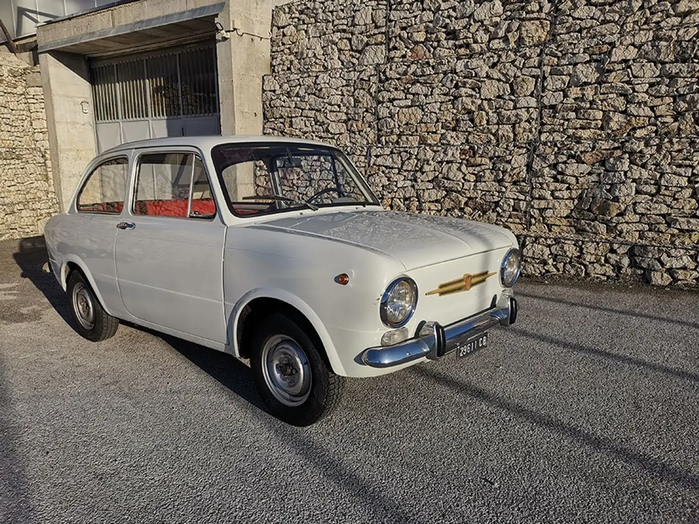 Fiat 850 Special 2 proprietari precedenti, conservata! Білий - 1