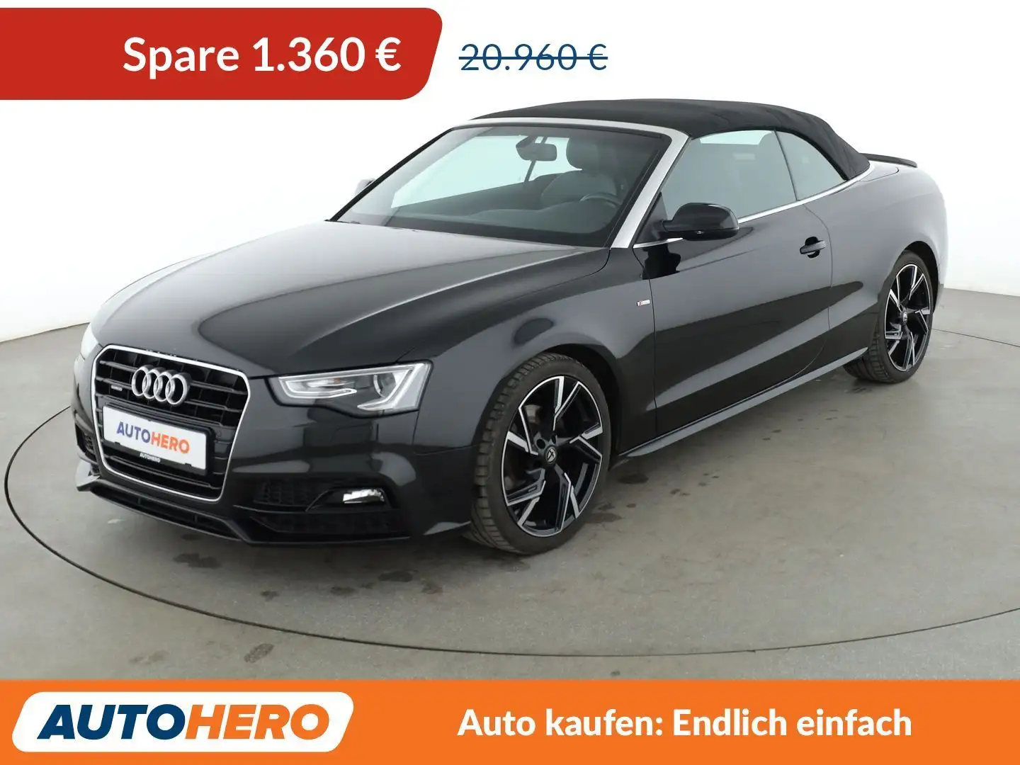 Audi A5 2.0 TDI quattro *S-LINE*BI-XENON*NAVI*SHZ* Schwarz - 1