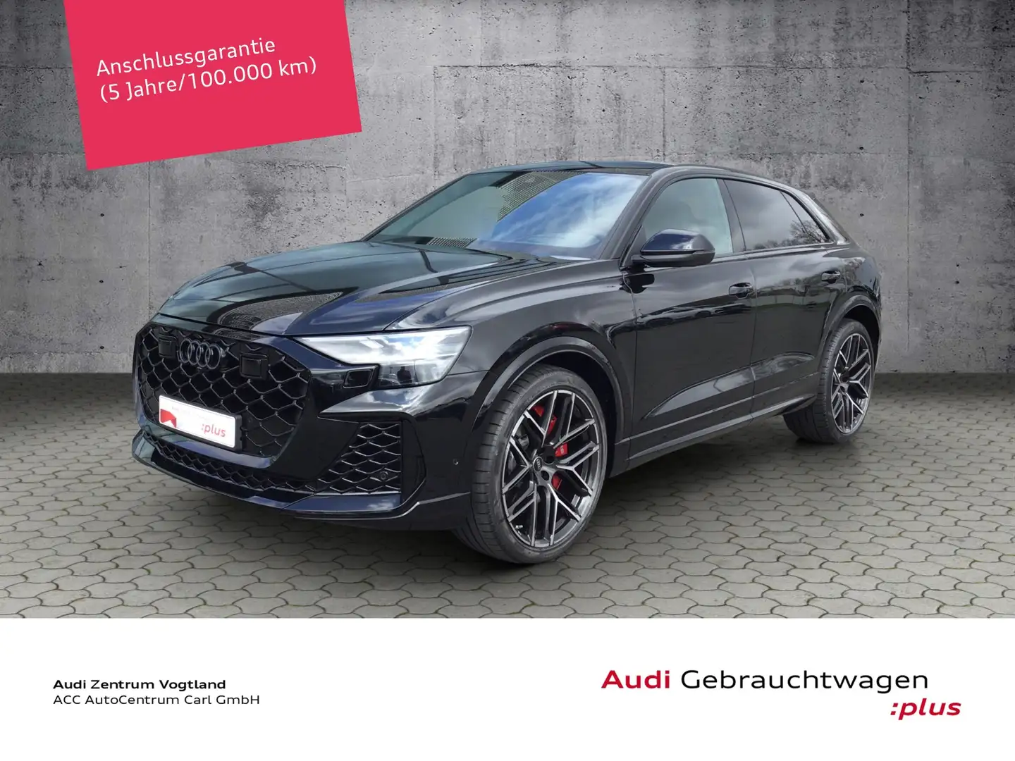 Audi RS Q8 4.0TFSI qua Standh/Pano/B&O/Massage/182UPE quattr Fekete - 1