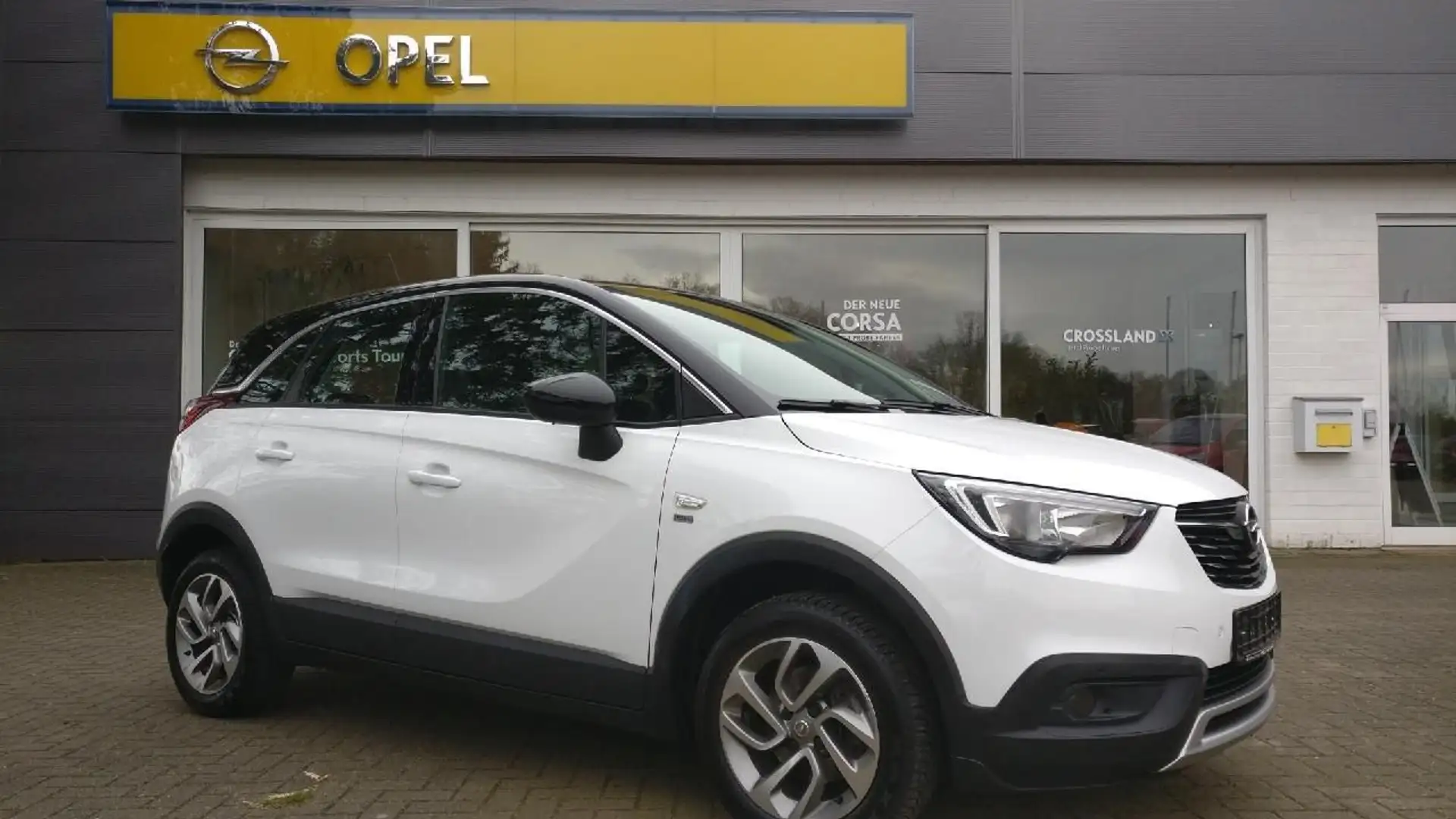 Opel Crossland X Crossland 120 Jahre Klima Shz.R-Kam.PDC Allwett. Weiß - 1