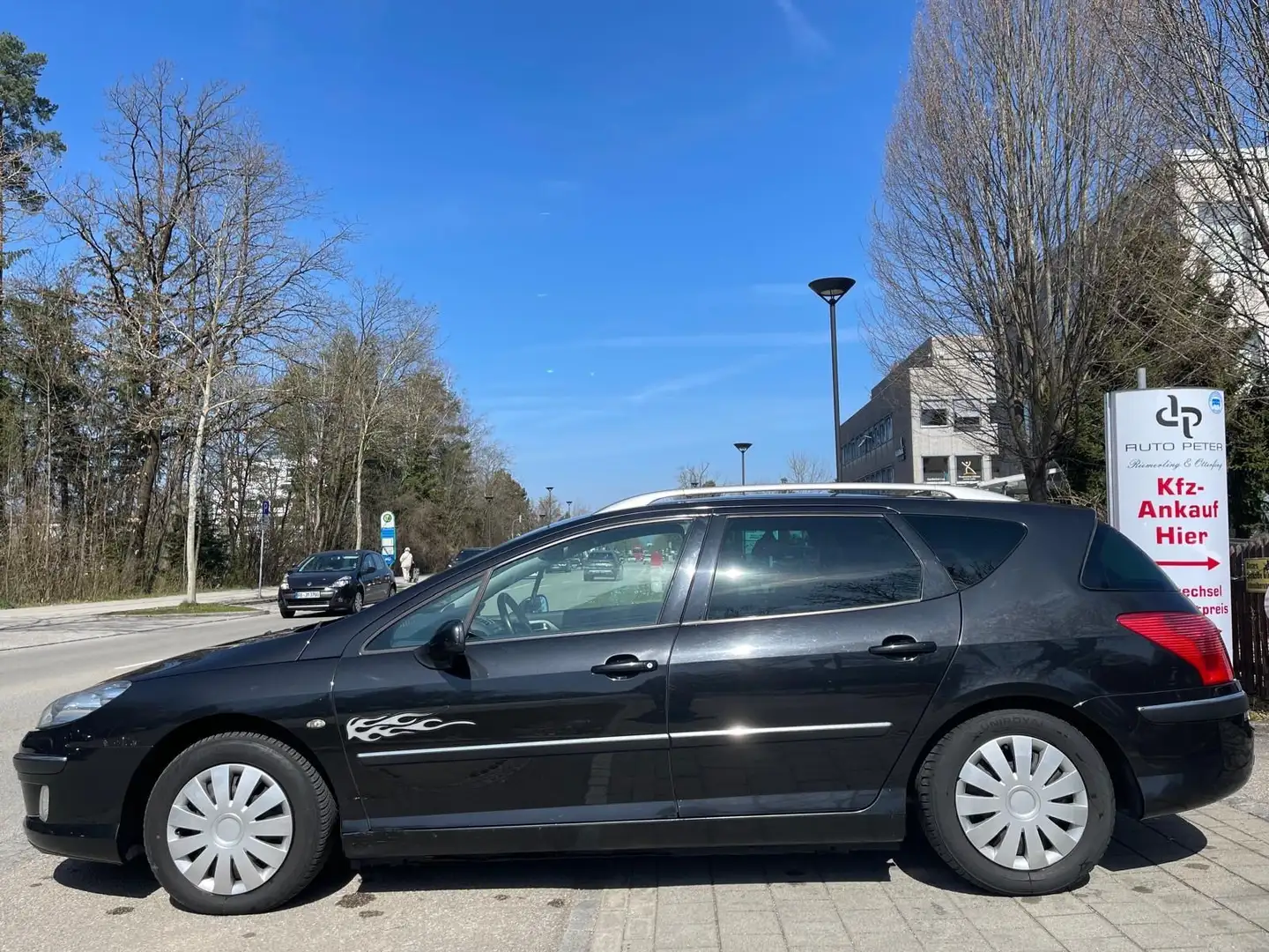 Peugeot 407 SW Platinum*KLIMA*SHZ*AHK* Schwarz - 2