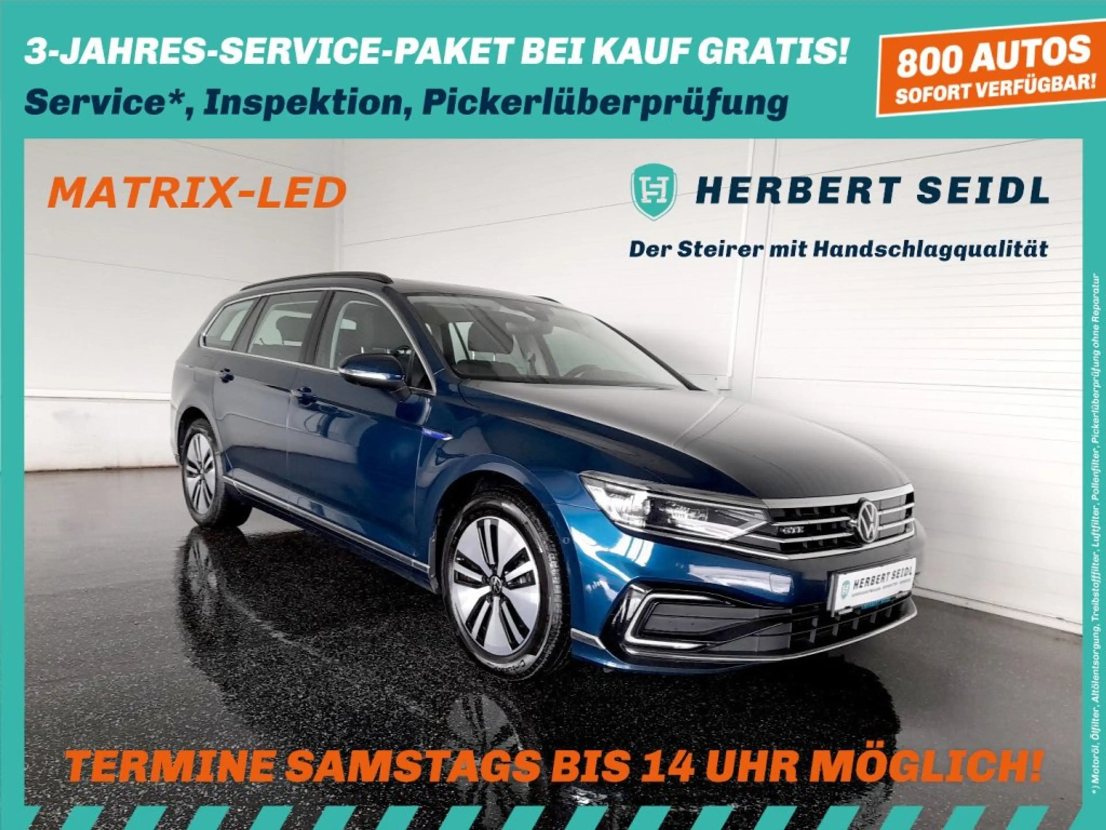 Volkswagen Passat Variant GTE PHEV DSG *MATRIX-LED / SKY / VIRTUELL / HEAD-UP / NAVI / AHV & 360° KAMERA / ACC*