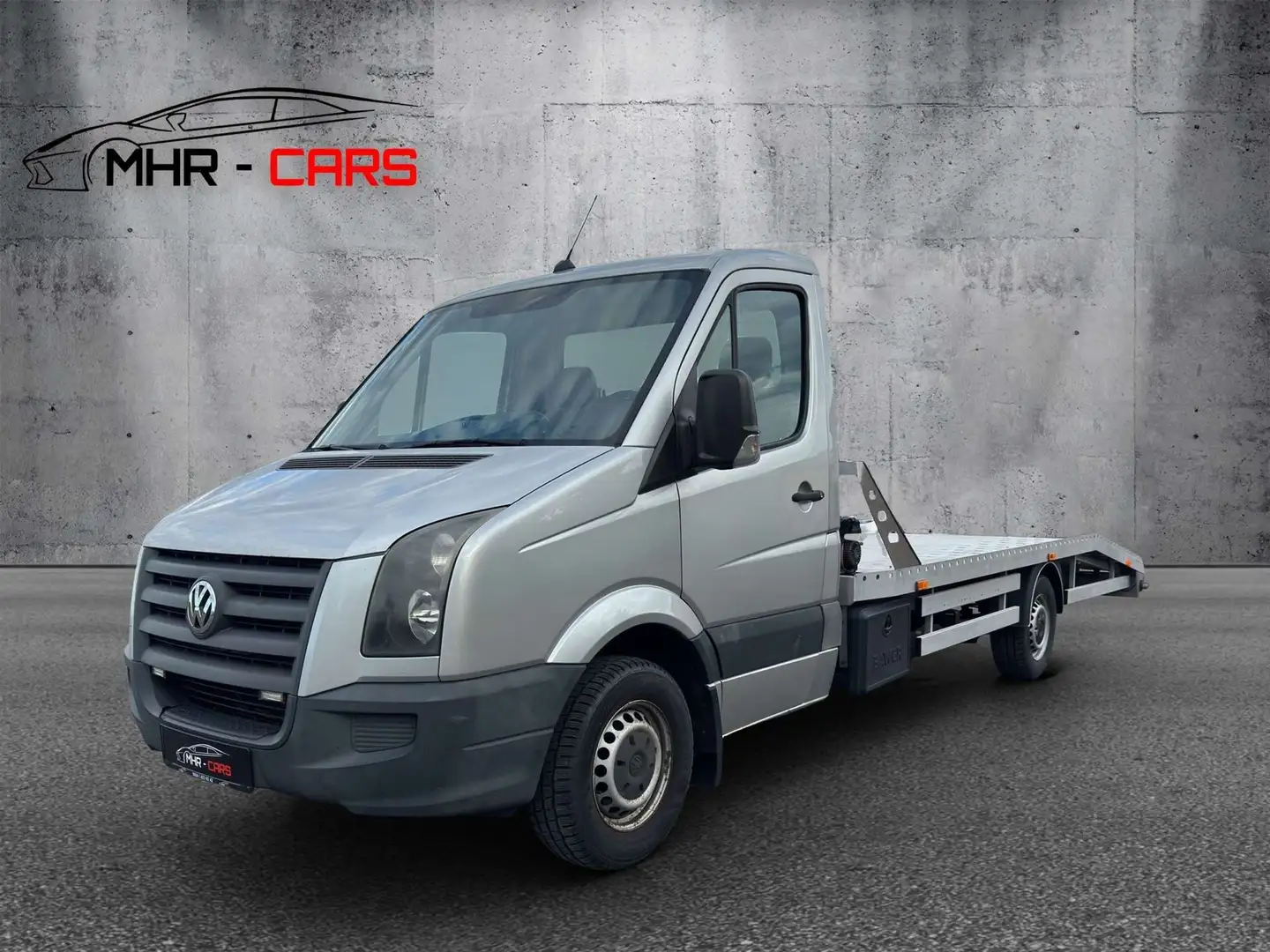 Volkswagen Crafter 35 L3 3500 kg Abschleppwagen Grau - 1