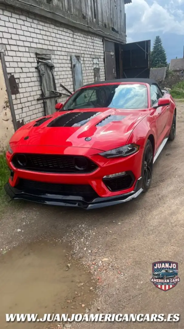 Ford Mustang Convertible 2.3 EcoBoost Rosso - 2