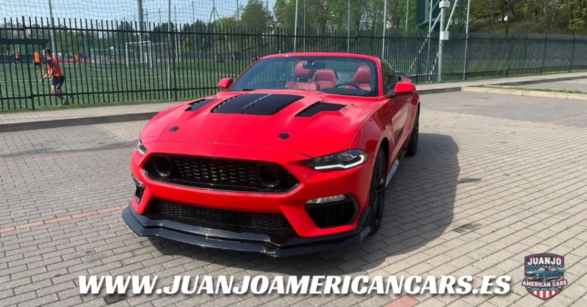 Ford Mustang Convertible 2.3 EcoBoost Rosso - 1