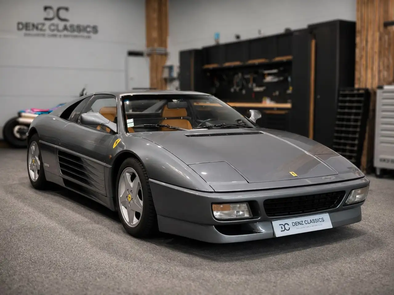 Ferrari 348 TB /Grigio Metallizzato /Org.Werkzeugkoffer, foto 4