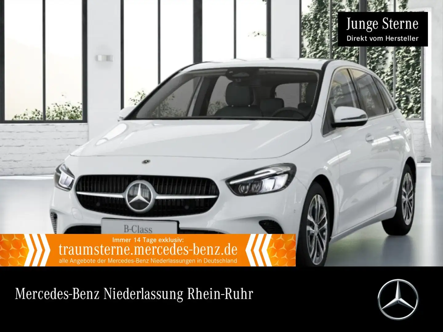 Mercedes-Benz B 180 PROGRESSIVE+360°+LED+TOTW+7G Weiß - 1