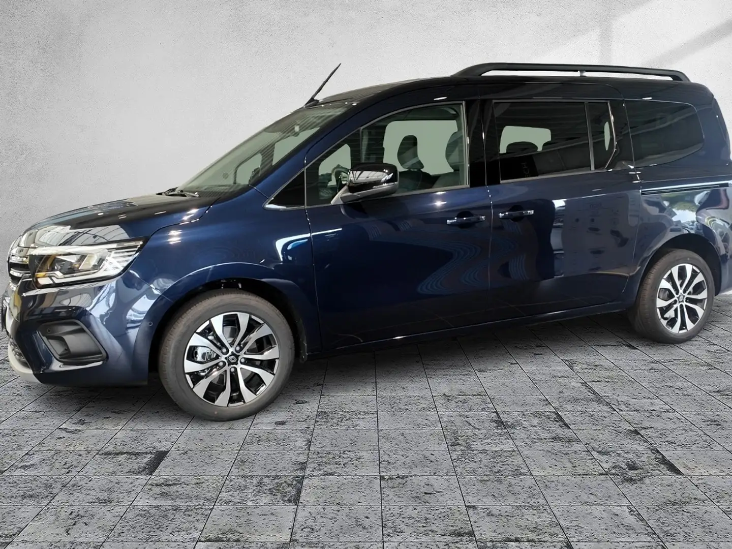 Renault Kangoo PKW GRAND TECHNO TCe 130 EDC Blau - 2