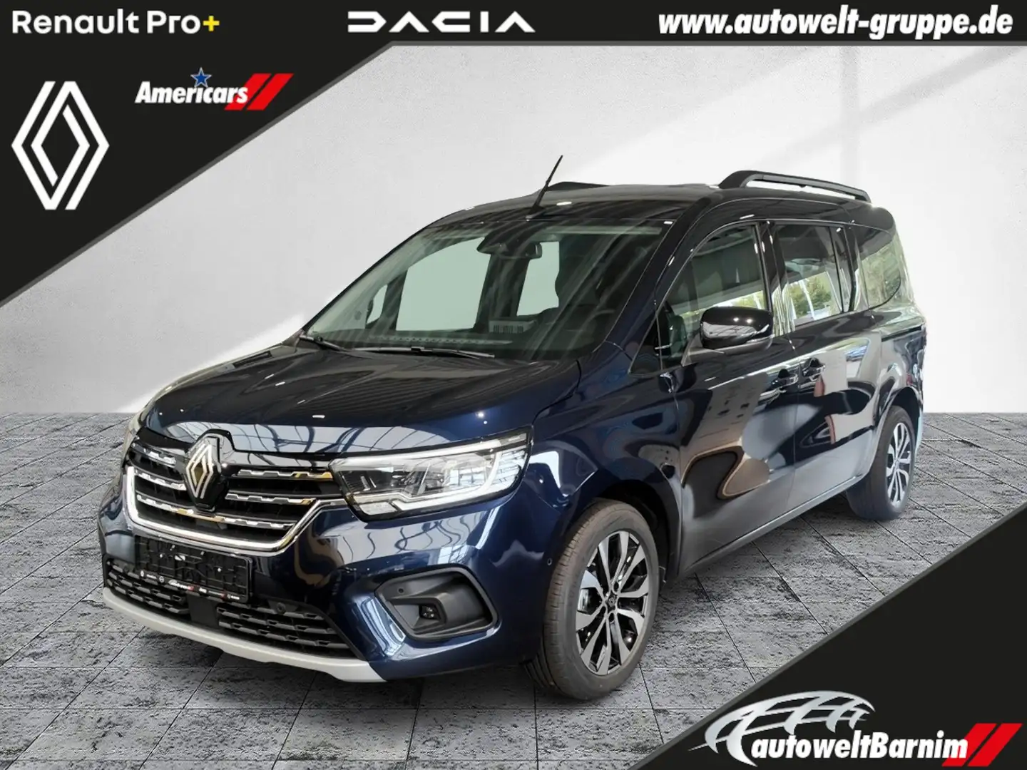 Renault Kangoo PKW GRAND TECHNO TCe 130 EDC Blau - 1