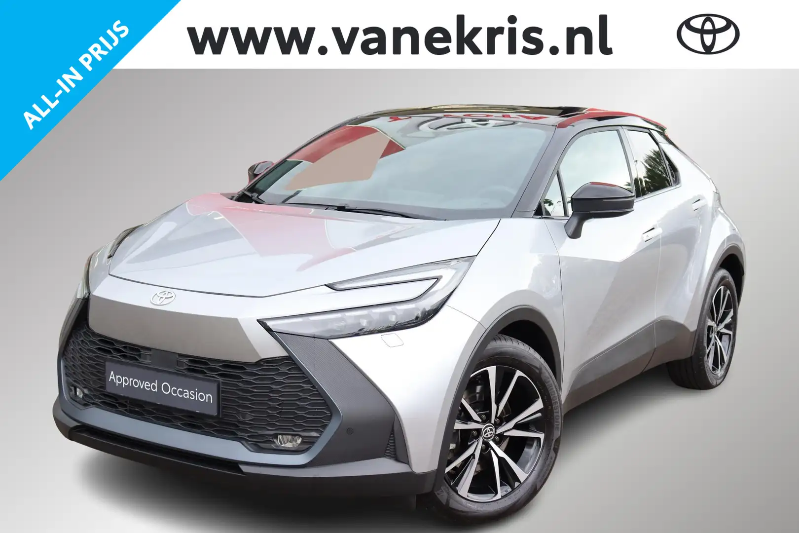 Toyota C-HR 2.0 Plug-in Hybrid 220 First Edition ,Jonge auto, Gris - 1
