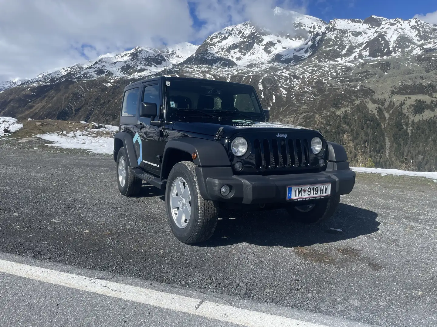 Jeep Wrangler Sport 2,8 CRD Aut. Schwarz - 1