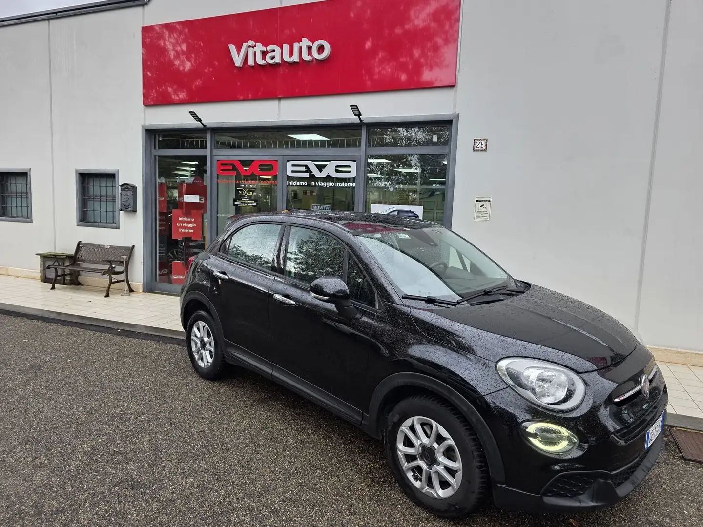 Fiat 500X 500X 1.3 mjt Urban 4x2 95cv my20 Schwarz - 2