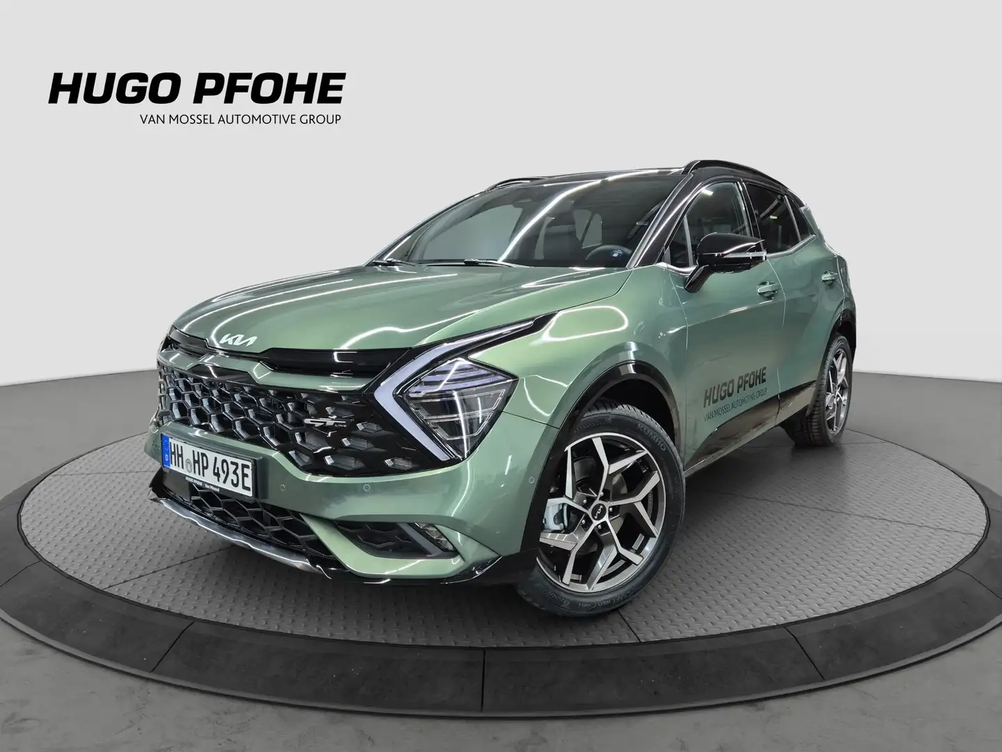 Kia Sportage GT-Line. Plug-in Hybrid /Leder/ Kamera/ Navi/ Pano Grün - 1
