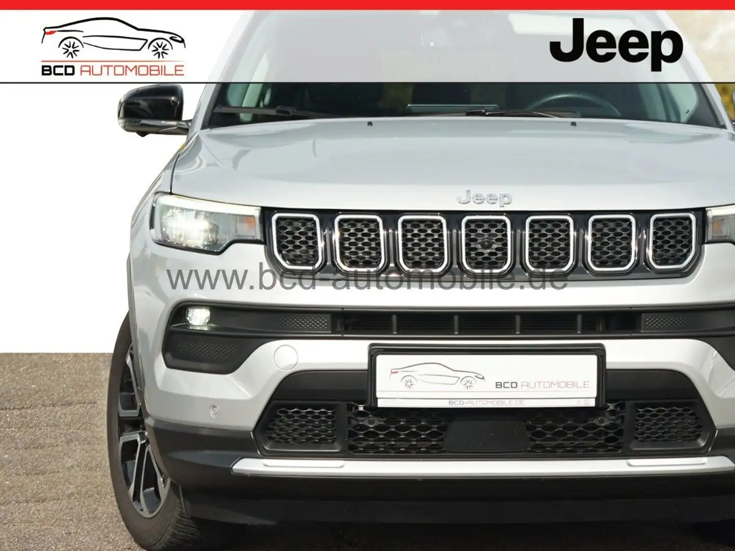 Jeep Compass LIMITED*FACELIFT*ACC*360°*APPLE*LED*SHZ* Silber - 1