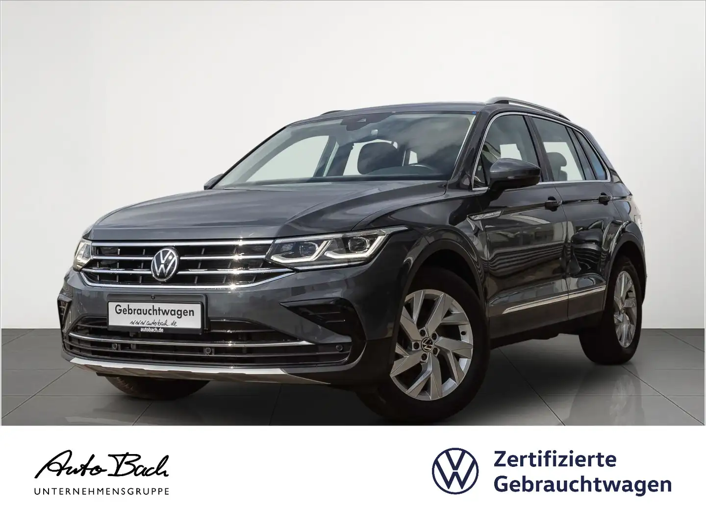 Volkswagen Tiguan 1.5 TSI "Elegance" DSG Navi LED Digital C Gris - 1