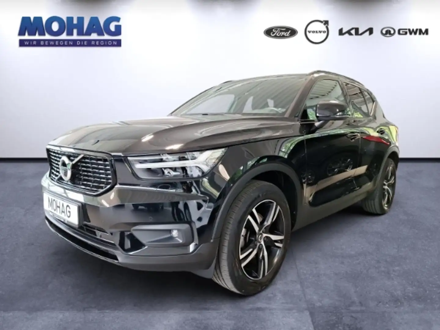 Volvo XC40 T3 R Design AHK 360Grad Panoramadach Navi Klimaaut Schwarz - 1