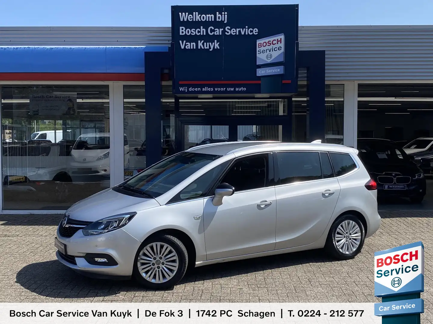 Opel Zafira 1.4 Turbo Edition 7p. / NL-Auto / 140 PK / Cruise- Grigio - 1