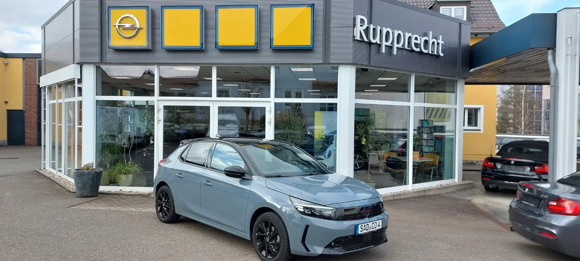 Opel Corsa F GS Automatik Navi 360 ° Kamera Sitzheizu Grau - 1