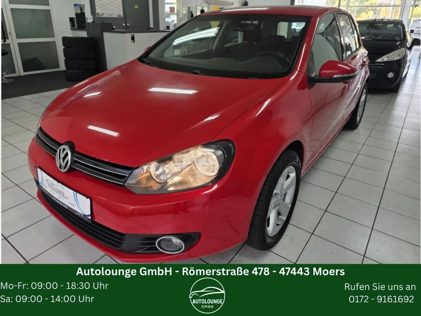 Volkswagen Golf VI Comfortline*KLIMA*PARKHILFE*ALLWETTER Rouge - 1
