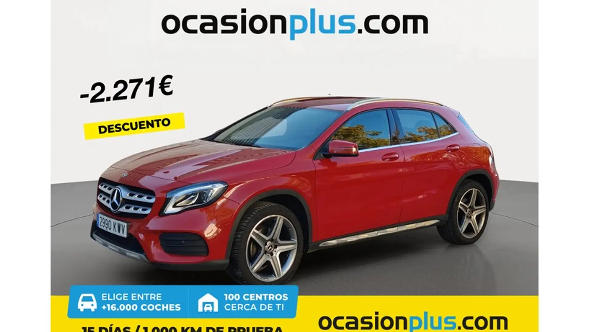 Mercedes-Benz GLA 200 7G-DCT Rojo - 1