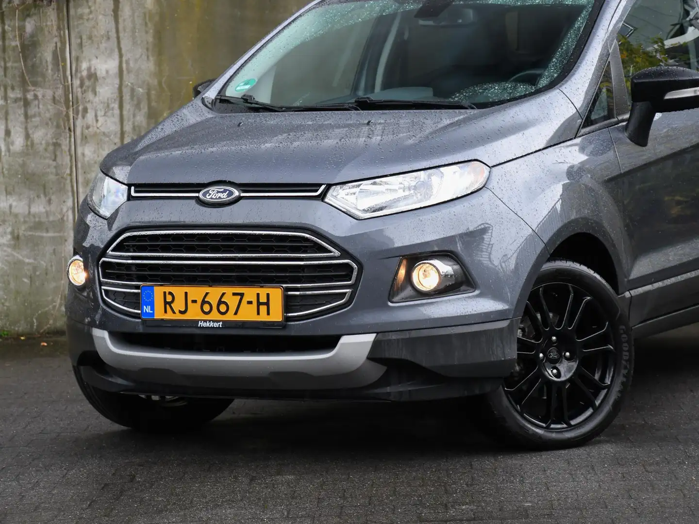 Ford EcoSport Titanium S 1.0 EcoBoost 125PK PDC ACHTER | CRUISE. Grijs - 2