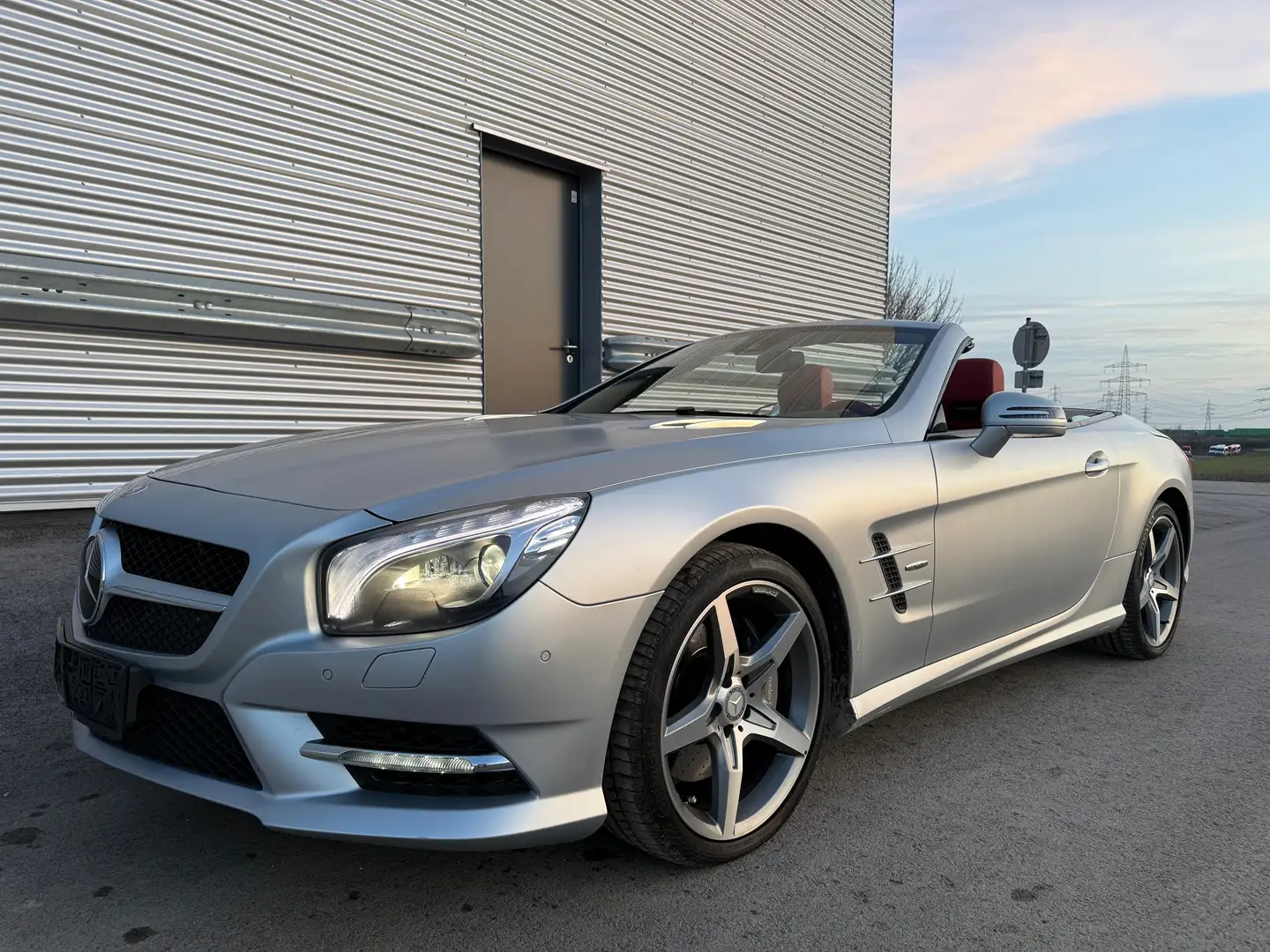Mercedes-Benz SL 500 Roadster AMG-Line Edition1/Designo Aut. ID:105 Silber - 2