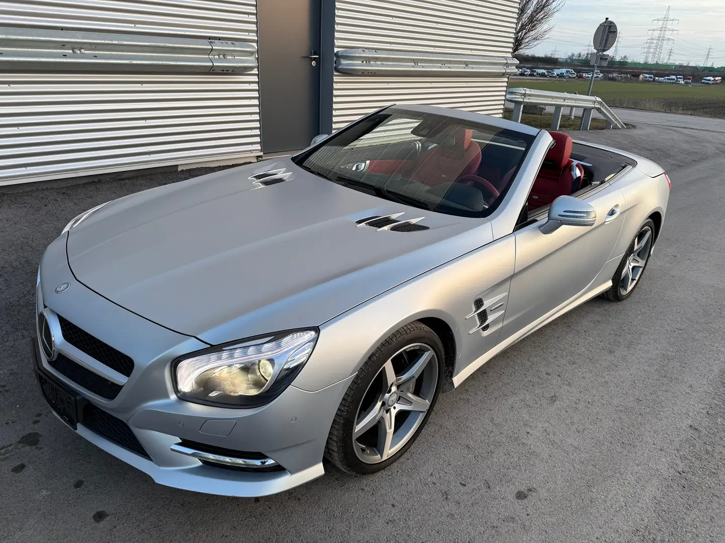 Mercedes-Benz SL 500 Roadster AMG-Line Edition1/Designo Aut. ID:105 Silber - 1