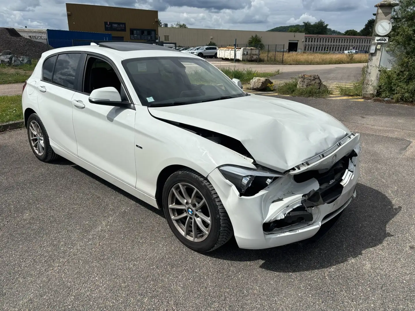 BMW 116 116i Sport Line White - 2