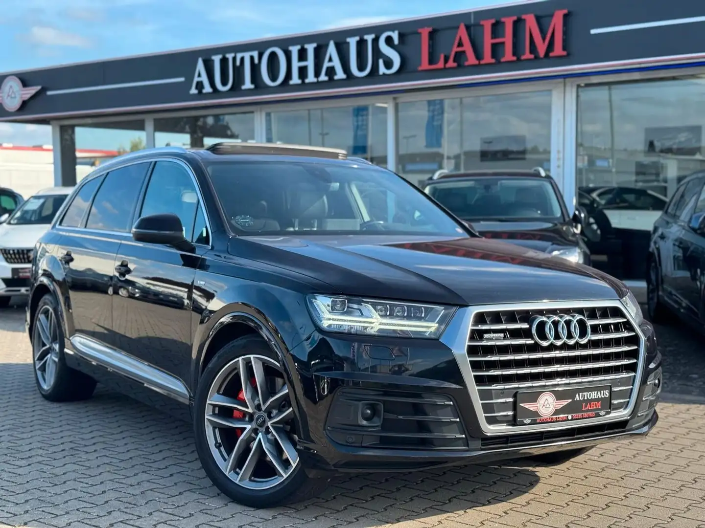 Audi Q7 3.0TDI QUATTRO"S-LINE"7SITZE*PANO*AHK*STANDH. Schwarz - 1