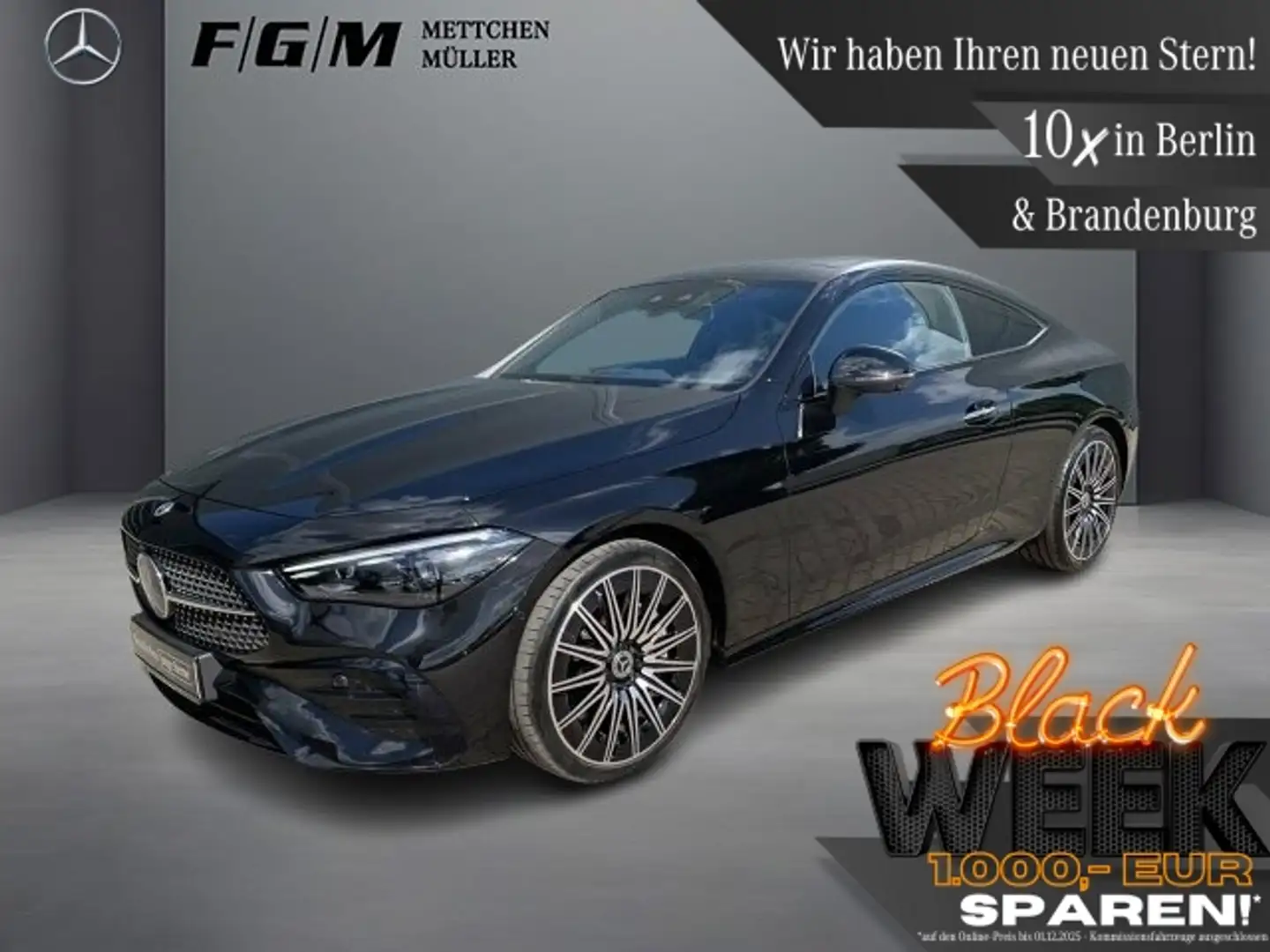 Mercedes-Benz CLE 450 AMG Line Burm|DigiLight|KeyGo|S-Dach|TWA Schwarz - 1