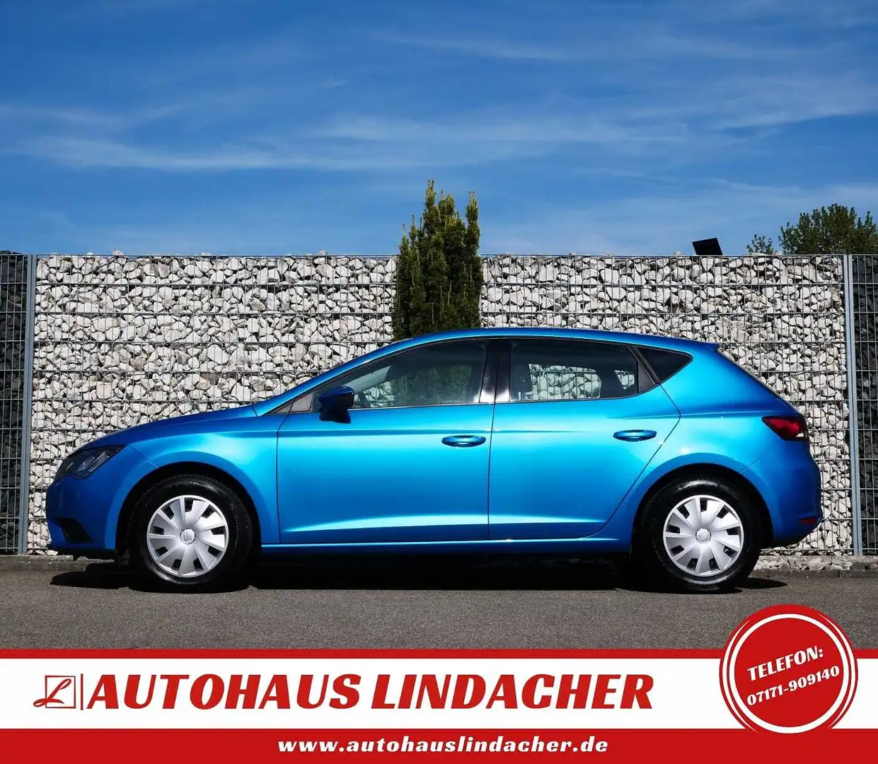 SEAT Leon Reference I SHZ I PDC  I 1.Hand Blau - 2