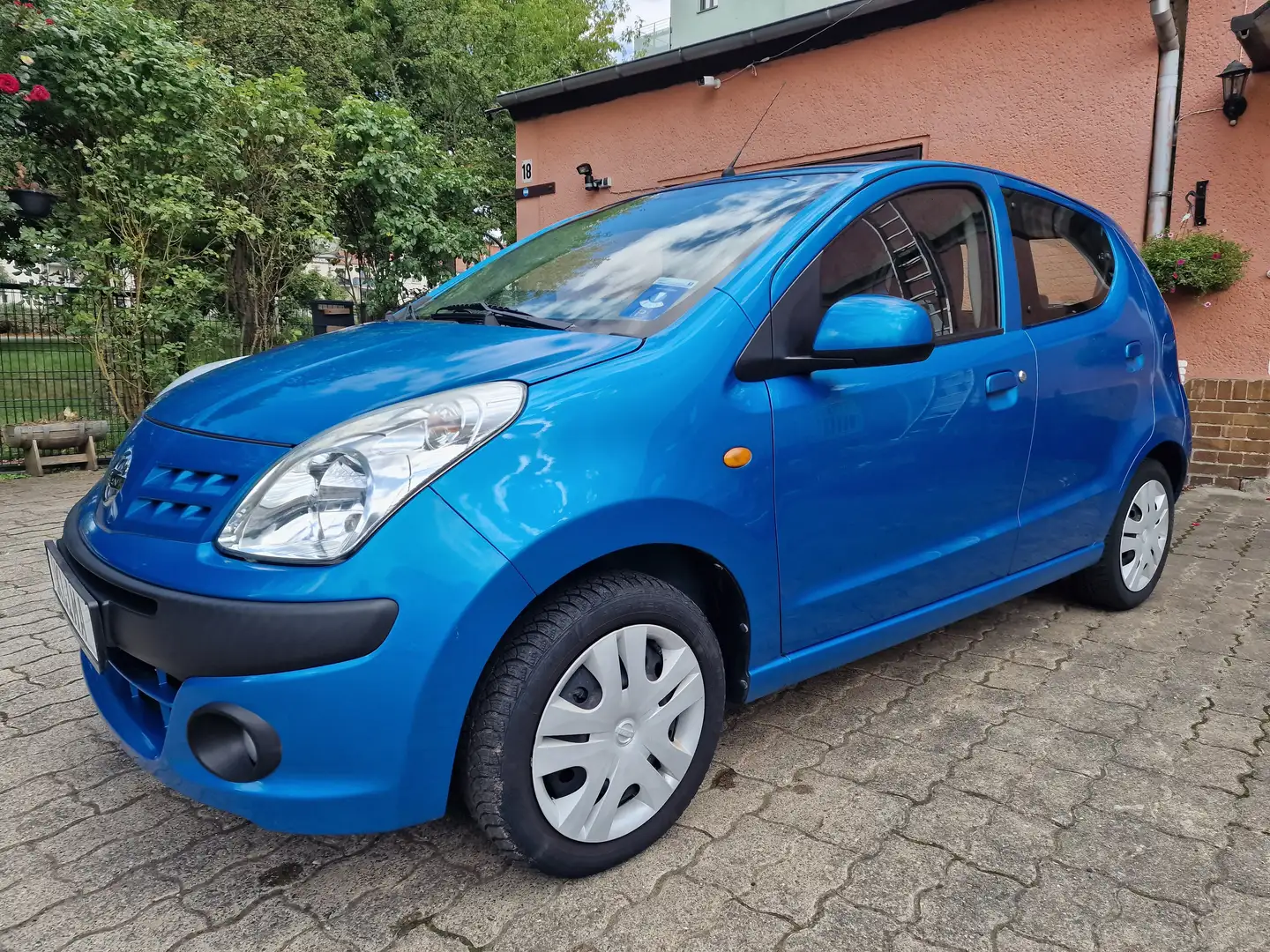 Nissan Pixo 1.0*Klima*TÜV+SERVICE NEU*39TKM!SEHR GEPFLEGT Синій - 2
