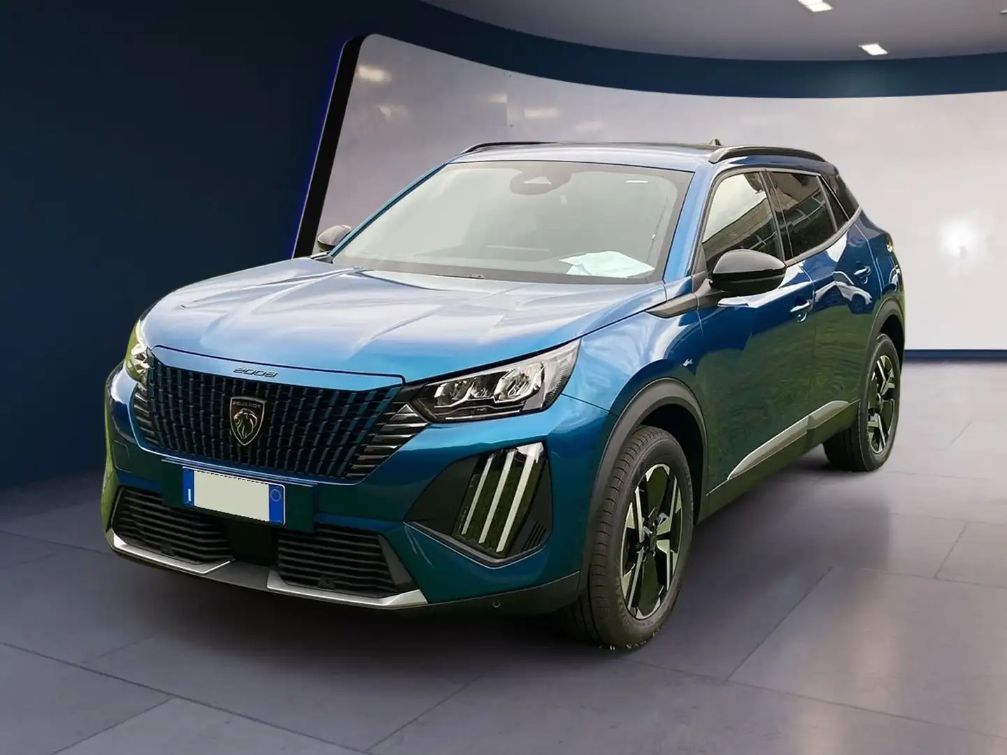 Peugeot 2008 allure puretech 130 eat8 s&s Bleu - 1