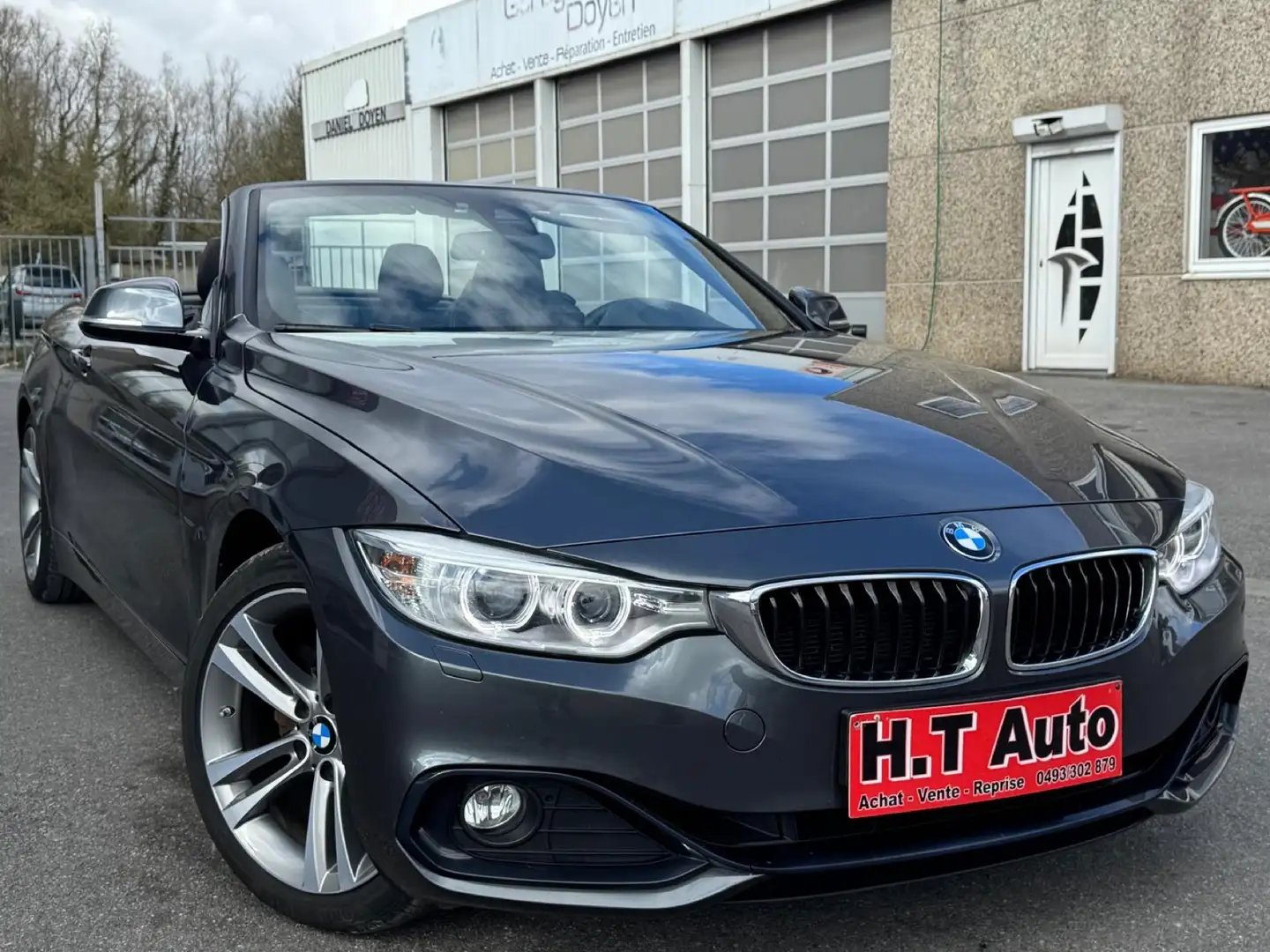 BMW 420 i Cabriolet/Etat neuf/1er proprietaire/96.000Kms! Серый - 2