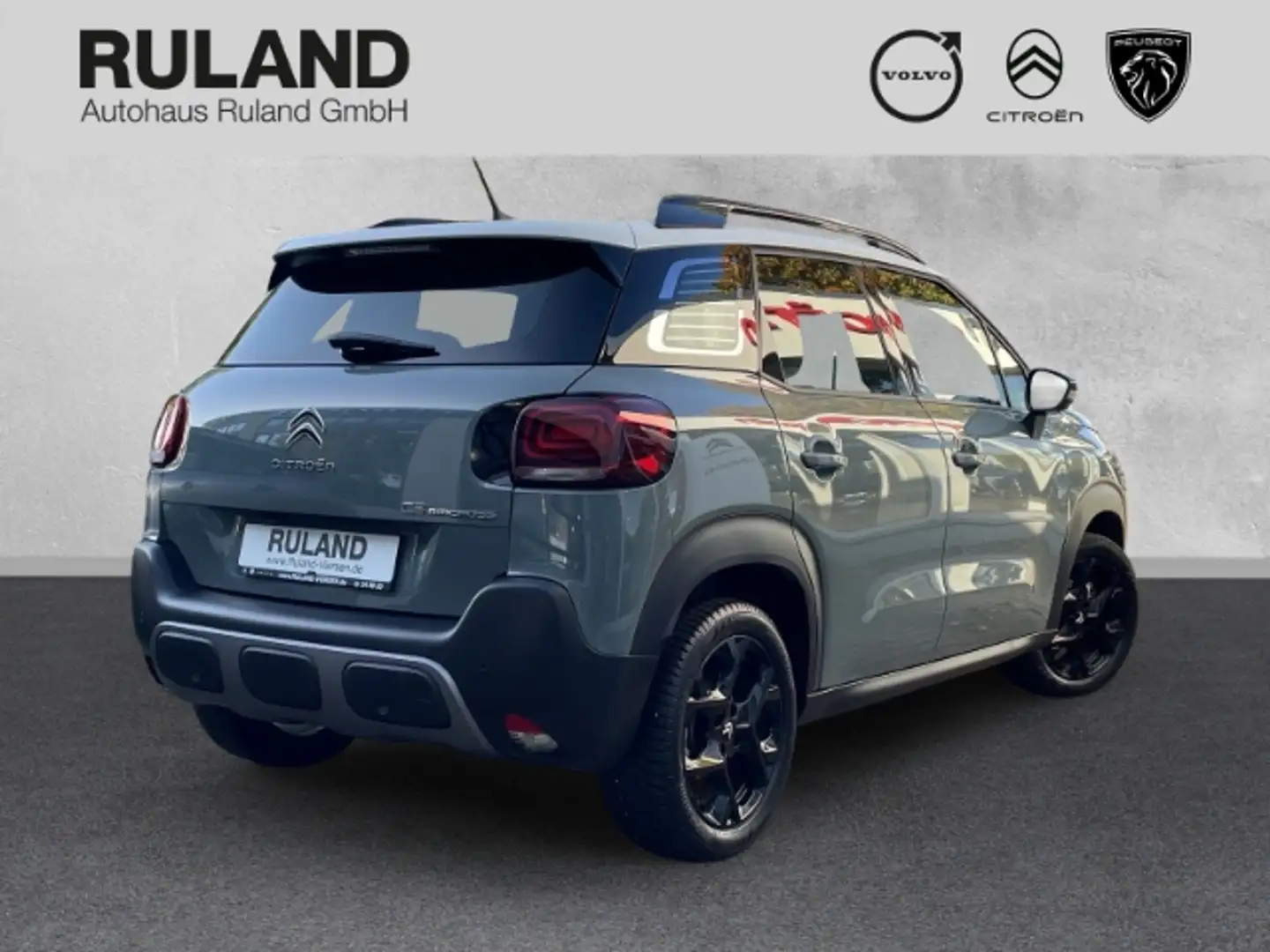 Citroen C3 Aircross Shine Pack 1.2 PureTech 130 EU6d HUD Navi 360 Kame Vert - 2