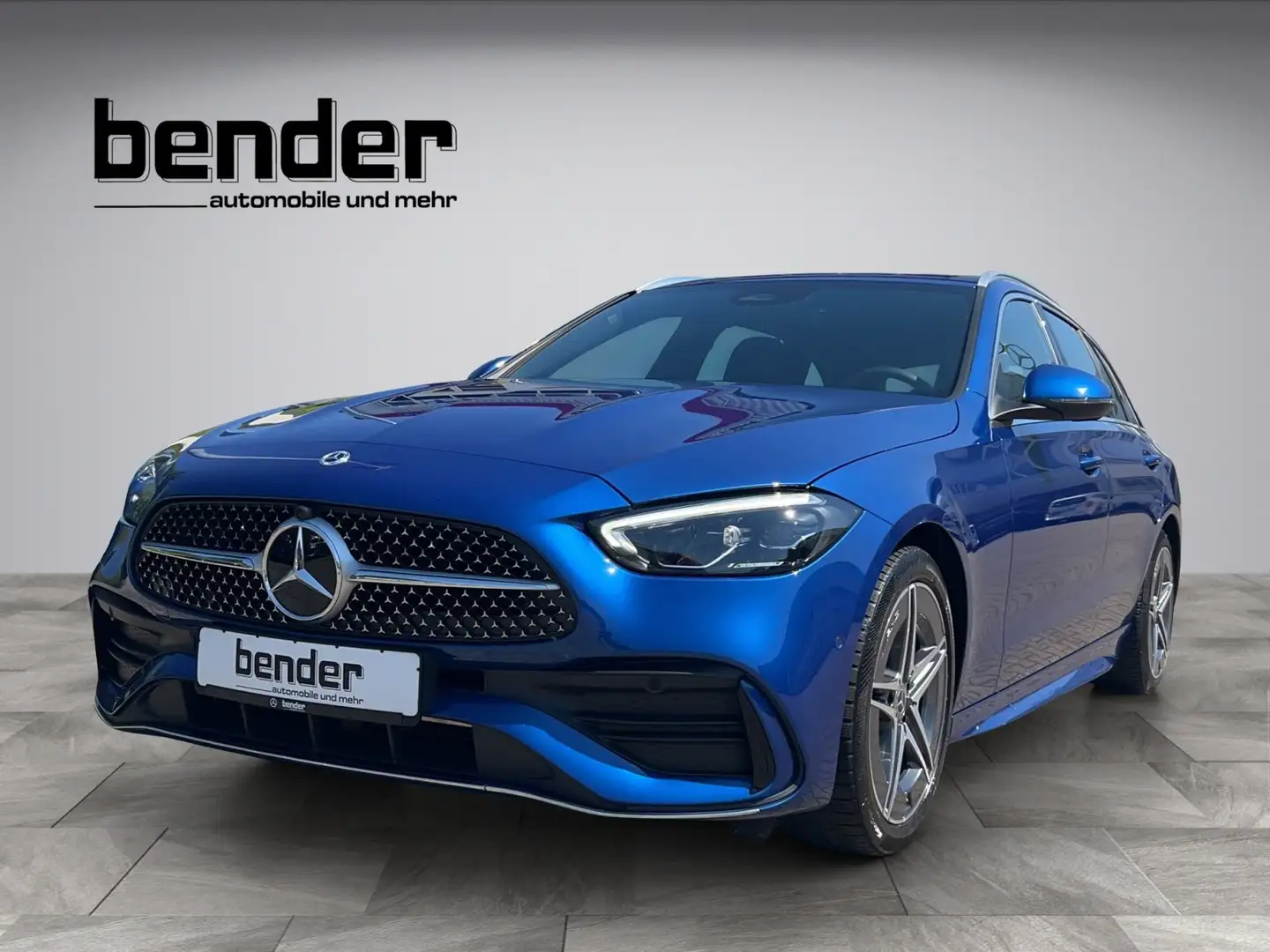 Mercedes-Benz C 220 d T*AMG-LINE*DISTRONIC*AHK*LED*KAMERA* Blauw - 1
