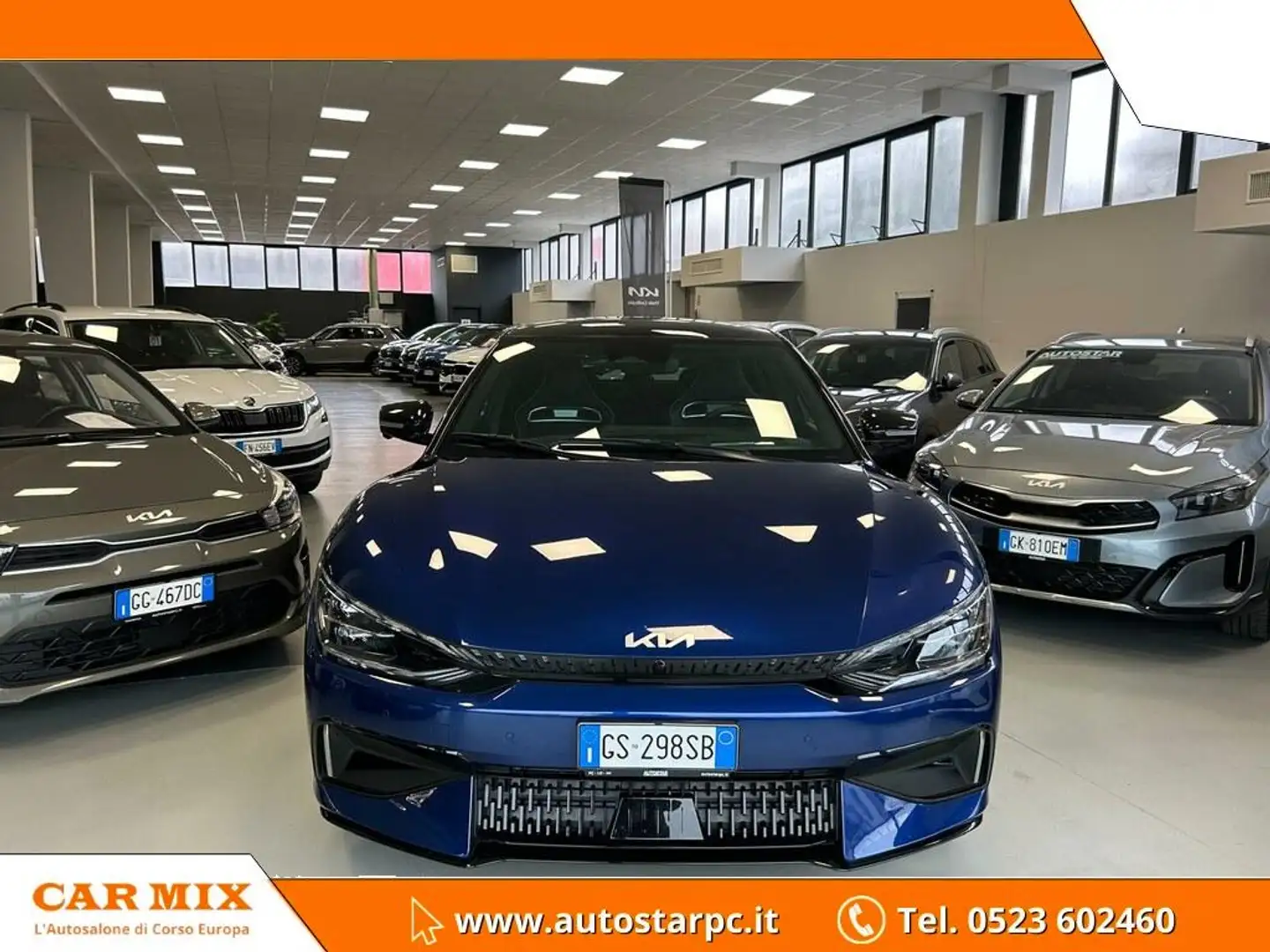 Kia EV6 GT 77,4 kWh performance awd Blu/Azzurro - 2