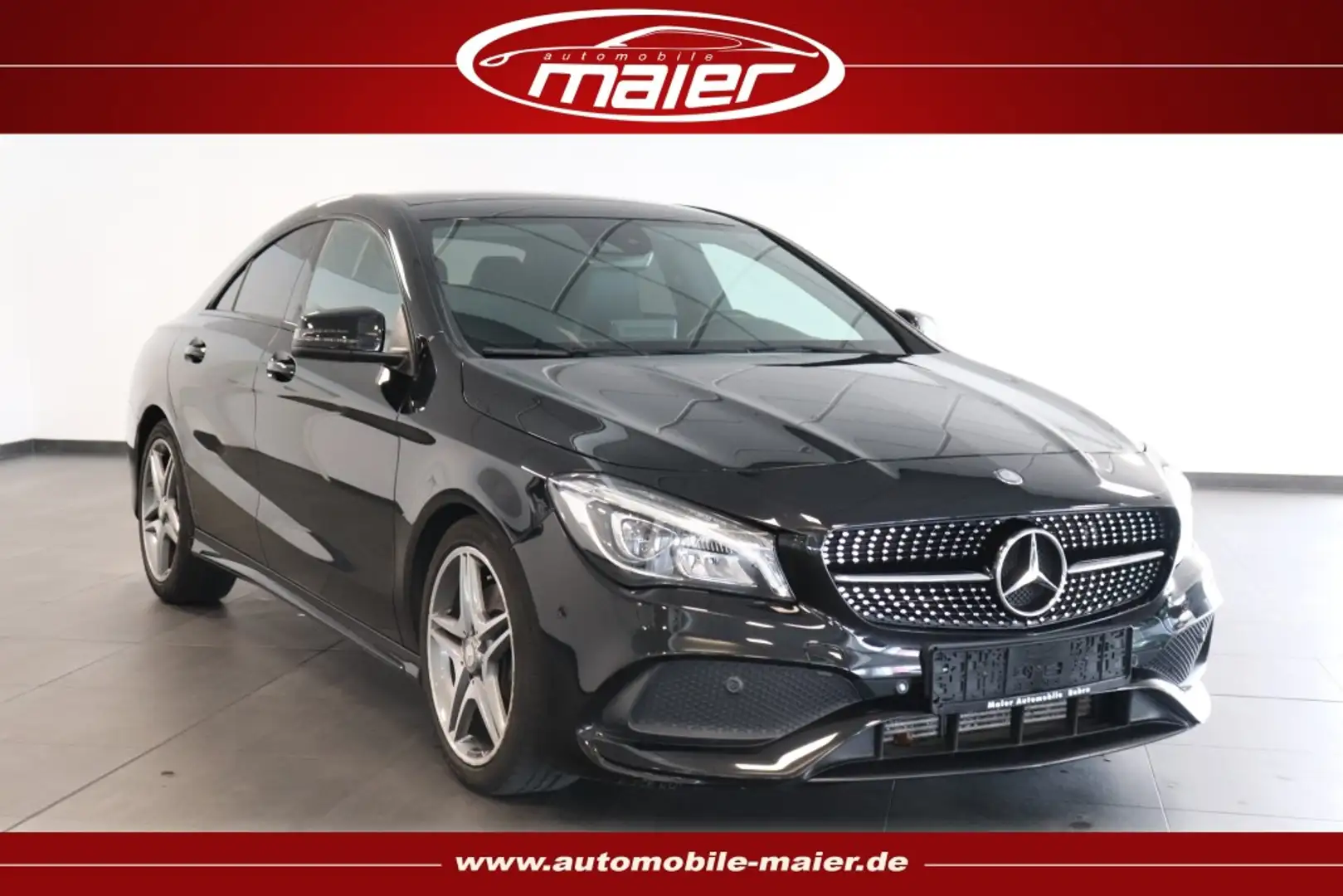 Mercedes-Benz CLA 220 AMG Line Night 4M.-Nav-KAM-H K-LED-SHZ- Чорний - 1
