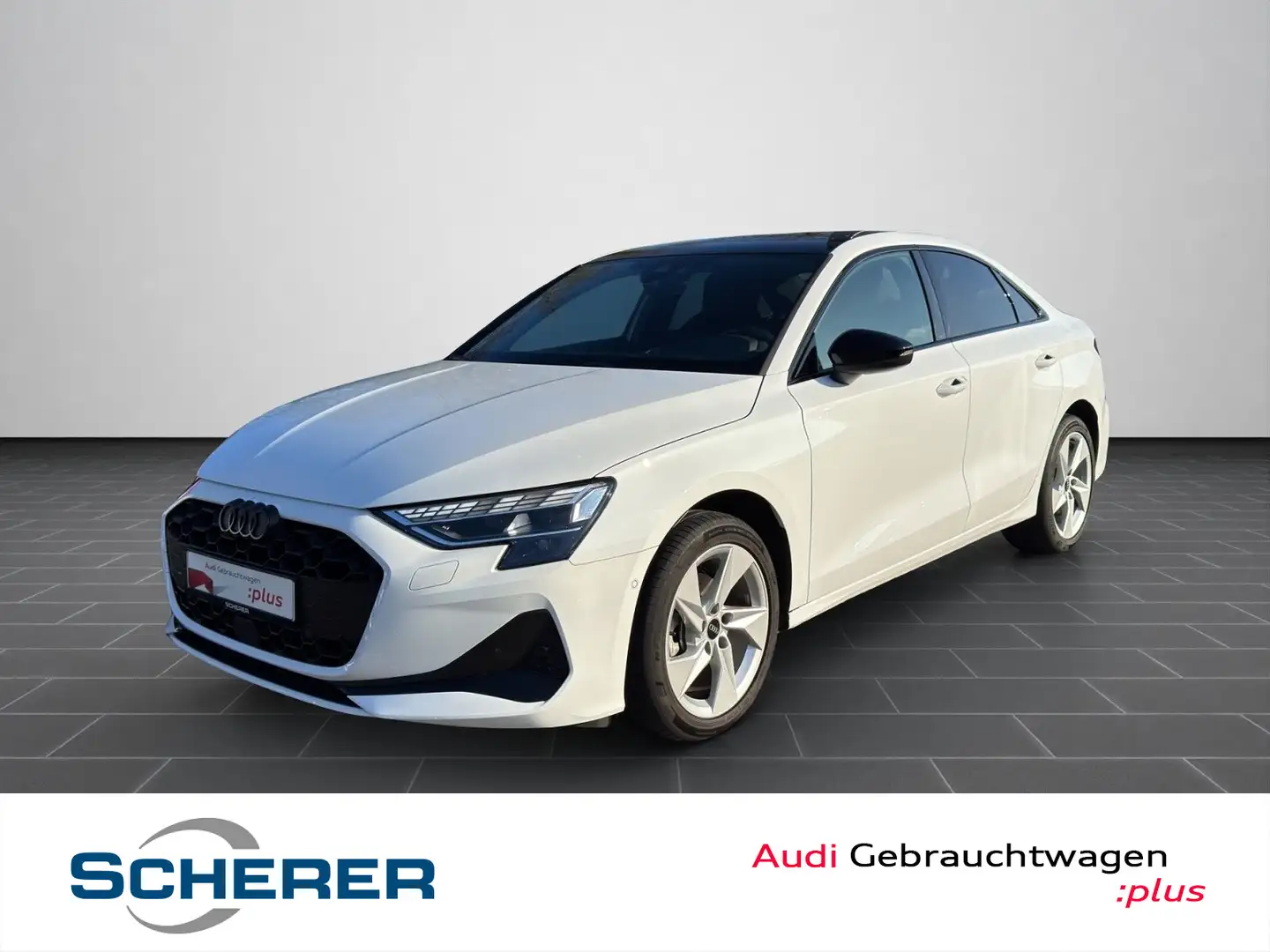 Audi A3 30 TFSI advanced S tronic NAVI KAME Weiß - 1