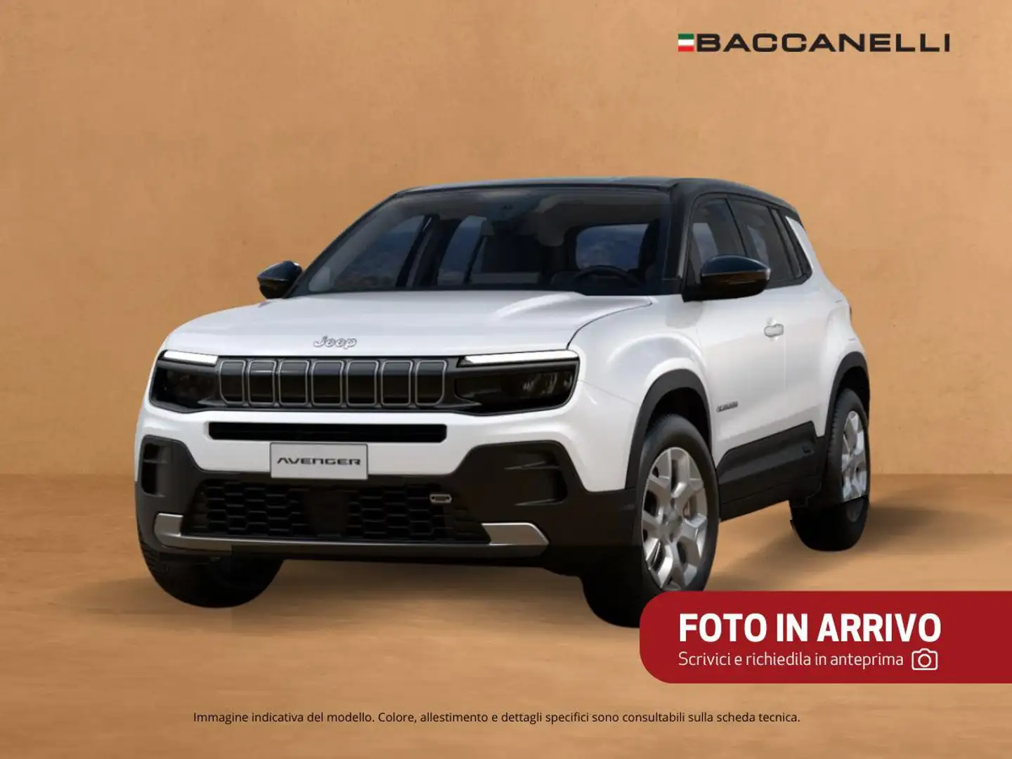 Jeep Avenger Avenger 1.2 Turbo 100 CV Altitude Beżowy - 1