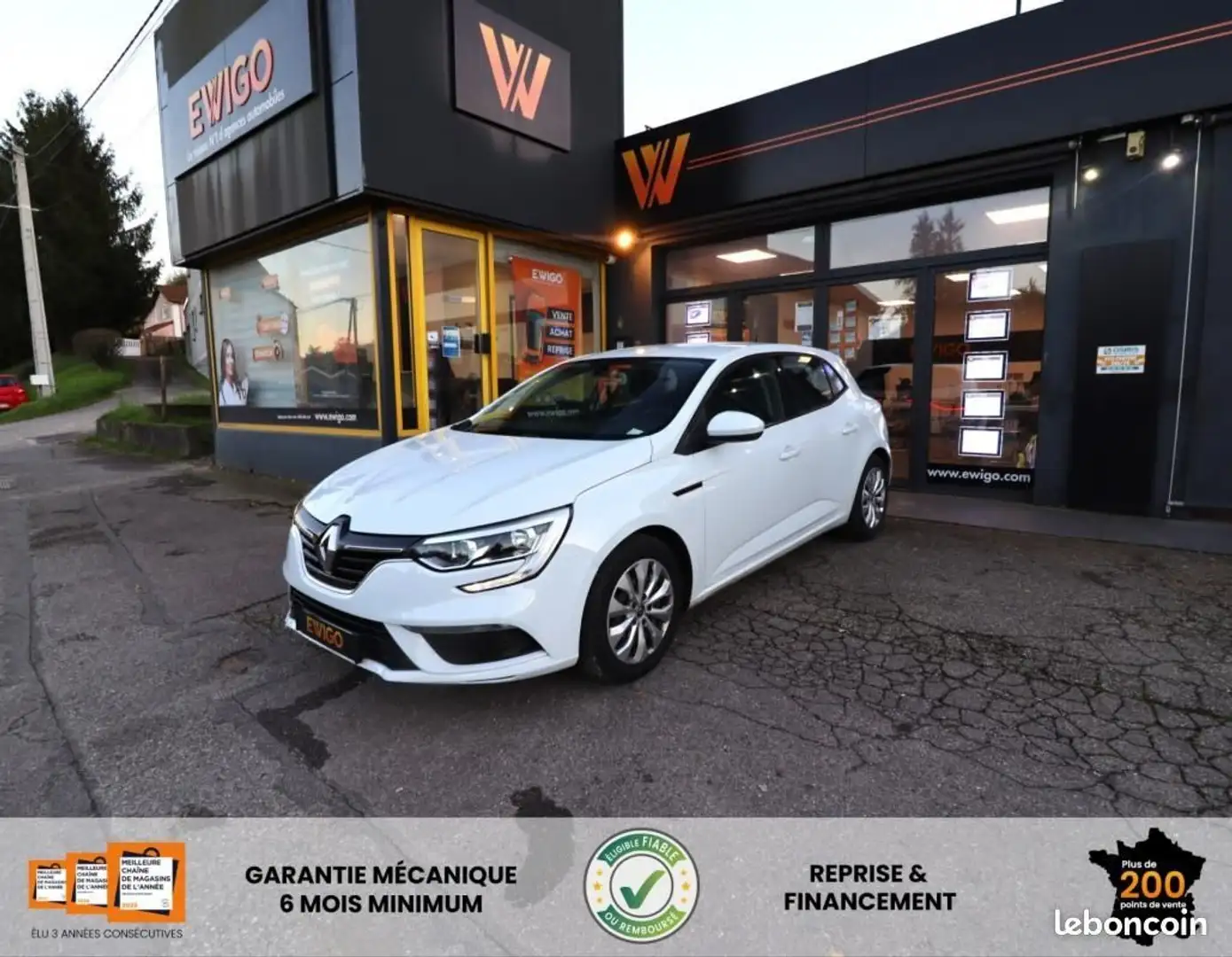 Renault Megane Mégane 1.5 BLUEDCI 95 CH BUSINESS Blanc - 1