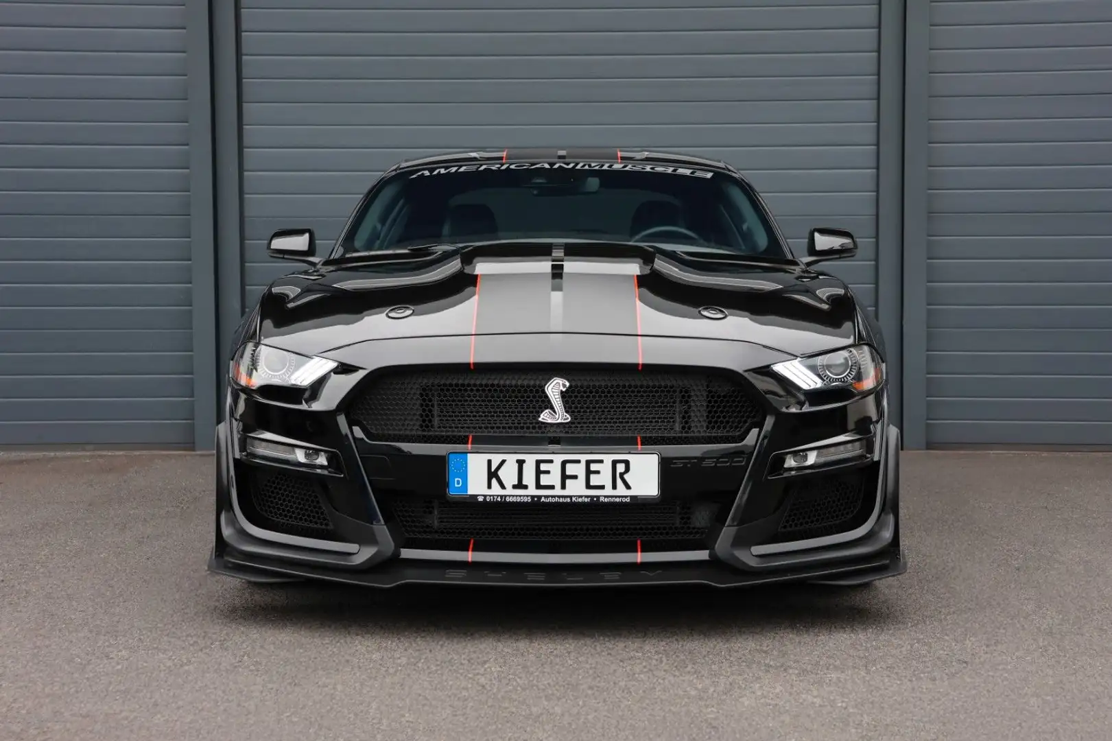 Ford Mustang 5.0 GT/ACC/APPLE/SHZ/SBL/LHZ/TTW/SPUR/20 Schwarz - 2